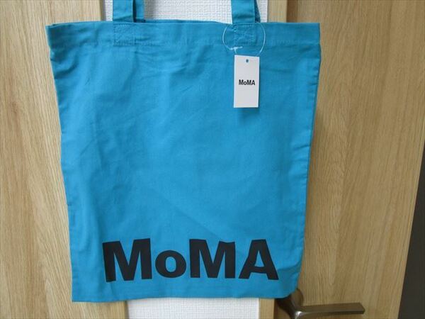 ★新品未使用★ＭＯＭＡ（モマ）ギレルモ・デル・トロ メッセージ　トートバッグ（ニューヨーク近代美術館）　スカイブルーN69　