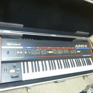 80年代製 Rolland(ローランド)製 シンセサイザー JUNO-6 Polyphonic Synthesizer JU-6 の画像1