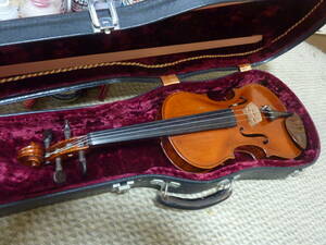 1964 year made Kazuo Unno work Vintage. violin finest quality. tiger eyes 