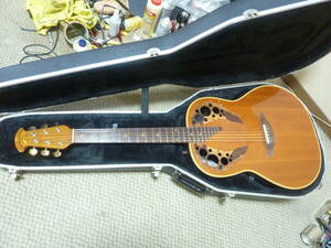 Ovation USA製 エレアコ ギター エリート 1718 現状で