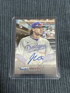 Topps Stadium Club 2023 James Outman Auto RC 