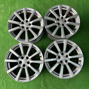 20、スバル　レガシィ　BR9 純正　ホイール　PCD100 5H 17×7.5J OFF+55 4本セット