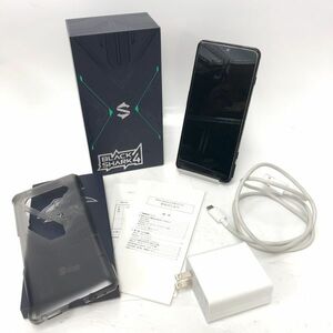 [ beautiful goods /1 jpy start ]Black Shark 4 black Shark PRS-H0 Mirror Black 128GB judgment -SIM free smart phone EA2