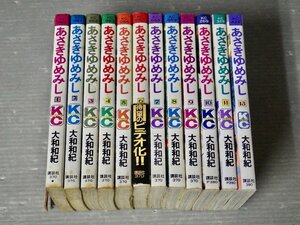 【コミック全巻セット】『あさきゆめみし』全13巻のうち第12巻欠の12冊セット《6～13巻初版！》大和和紀◆講談社 MiMi KC◆源氏物語