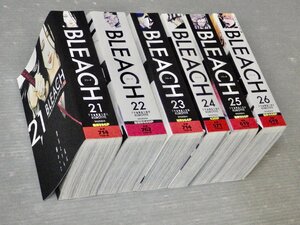 コンビニコミック版 BLEACH ブリーチ 21～26巻（完結巻）（千年血戦篇2～7）〈6冊セット〉久保帯人◆2017年初版 ※JC版55～74巻収録