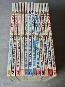 まとめ売り!!【アニメ雑誌】ファンロード 1985年1～12月号〈12冊セット〉◆発行 ラポート◆うる星やつら/ゴジラ/原田知世/他