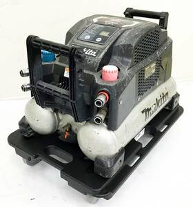 通電OK makita 高圧 エアコンプレッサ 本体 AC461XL 11L 1200h 常圧 高圧 高耐久 黒/ブラック 電動 工具 建築 現場 DIY マキタ