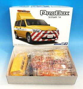 未組立 アオシマ 1/24 トヨタ NCP160V プロボックス '14 道路パトロールカー No.SP ザ モデルカー プラモデル 模型 ミニカー AOSHIMA