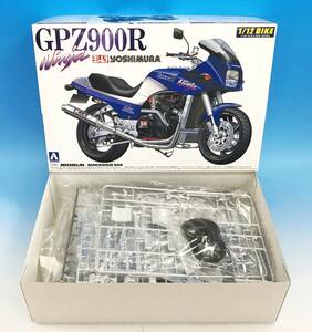  not yet constructed Aoshima 1/12 Kawasaki GPZ900R Ninja Yoshimura specification No.26 naked bike motorcycle series plastic model model AOSHIMA