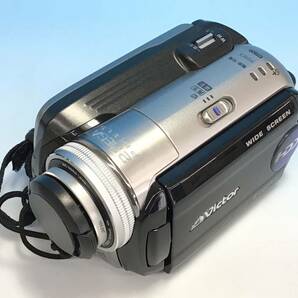 通電OK Victor デジタルビデオカメラ EVERIO GZ-MG77-B ハードディスク ムービー HDD 光学機器 エブリオ ビクターの画像2