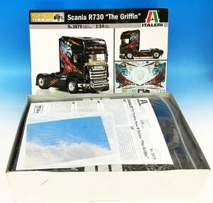 未組立 イタレリ 1/24 スカニア R730 No 3879 プラモデル 自動車 トラック トレーラー SCANIA ITALERI 