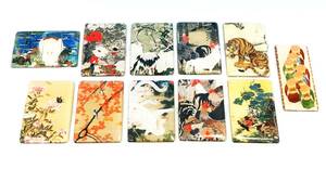 Art hand Auction Unopened 11-piece set of magnets by Ito Jakuchu, chicken, crane, white phoenix, elephant, butterfly, tiger, animal figures, animal paintings, paintings, Japanese paintings, Japanese patterns, art, goods, collections, magnets, Hobby, Culture, Artwork, others