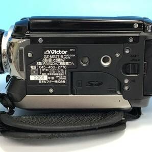 通電OK Victor デジタルビデオカメラ EVERIO GZ-MG77-B ハードディスク ムービー HDD 光学機器 エブリオ ビクターの画像4
