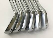 6本セット SRIXON ZX5 FORGED アイアン プロジェクトX シャフト 5.5 5I-P 男性 ゴルフ 用品 まとめて スリクソン ダンロップ_画像4