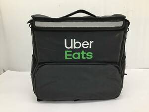 Uber Eats デリバリー バッグ かばん リュック 保温 保冷 配達 配達員 大容量 ロゴ 黒/ブラック 鞄 デイパック ウーバーイーツ