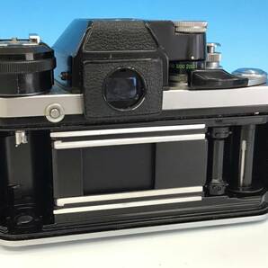 Nikon F2 フォトミック 一眼レフ フィルム カメラ ボディ シルバー/レンズ nikkor 28mm f3.5/レンズフード HS-8 昭和 レトロ ニコン の画像8