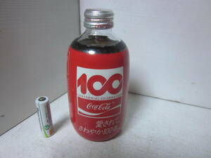昭和レトロ　超レア物　コカ・コーラ　100周年記念ボトル　ダルマボトル　キャップ綺麗　未開栓　中身入り　1980年代　富士コカ・コーラ