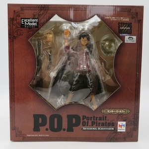 未開封品 MegaHouse ExcellentModel ワンピース P.O.P STRONGEDITION モンキー・D・ルフィ フィギュア 未開封品