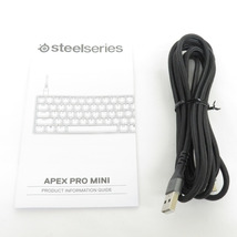 ゲーミングキーボード Apex Pro Mini SteelSeries スティールシリーズ APEXPROMINI_画像7