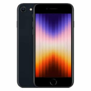 Apple iPhone SE(第3世代) アイフォン エスイー ダイサンセダイ au版 64GB MMYC3J/A ミッドナイト ネットワーク利用制限〇 2022年 未開封品