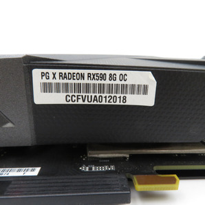 ASRock アスロック PC周辺機器 グラフィックボード RADEON RX590 8GOC/H GDDR5 デュアルファン 箱付きの画像7