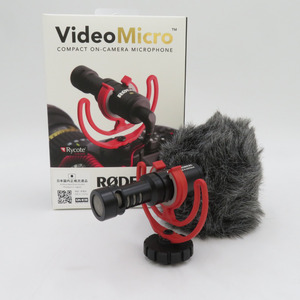 オーディオ機器 RODE Video Micro コンパクトオンカメラマイク カメラ用マイク