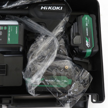 HiKOKI ハイコーキ 18V 5.0Ah コードレスエアダスタ ブラック/ゴールド ケース・充電器・新型バッテリ2個セット RA18DA(2XPZ)(BG) 未使用品_画像5