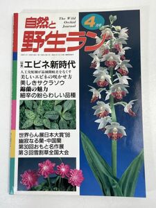 自然と野生ラン 1998年4月号　※ エビネ サクラソウ 錦蘭 カンアオイ オモト ※ 園芸JAPAN　1998年 平成10年4月第151号【H74109】