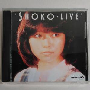 CD / 美盤 / 沢田聖子 / SHOKO LIVE / 1993年盤 / PANAM / CRCP-28024 / 30145の画像1