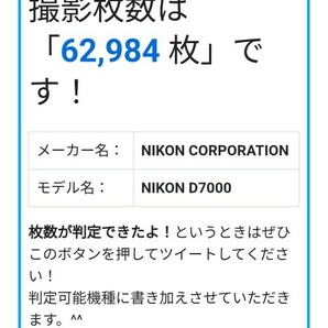 【個人出品】一眼レフカメラ Nikon D7000ボディのみ S枚数63000枚 まだまだ使えますが、電源SWに少難有。の画像5