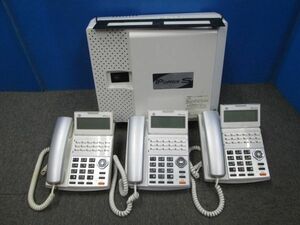  price decline B6[ button telephone ]OKI IPOFFICE. equipment [KH010S-BSCAB/P]* unit great number & telephone machine [MKT/18DKHF]×3 pcs # removal till use * used fixtures 