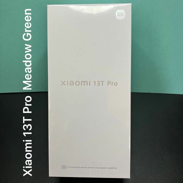 Xiaomi 13T Pro Meadow Green 新品未開封