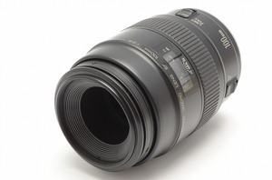 Canon LENS EF 100mm F2.8 MACRO 単焦点 マクロレンズ EFマウント 前後キャップ付属 9940