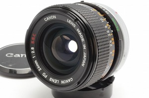 ★極美品★動作OK！綺麗な写真 Canon FD 24mm F2.8 S.S.C SSC オールドレンズ 動作OK！キャノン 9952