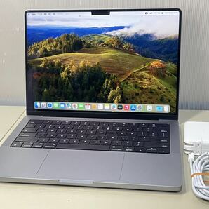 中古美品 Apple MacBookPro 14-inch 2021 Apple M1 Pro / 32GB / SSD:1TB / バッテリー充放電回数36回/管理番号55500000001-0000037673の画像1
