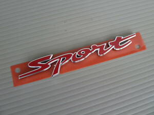  Swift Sports ZC33S Suzuki original Sport emblem red new goods 