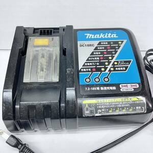 ジャンク品 マキタ DC18RC 急速充電器 7.2V - 18V makita ※冷却異常のランプ電滅