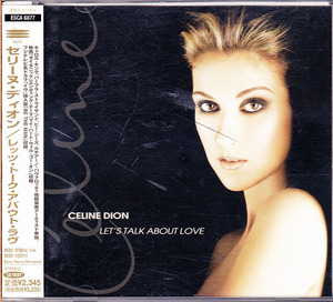 ★ 帯付廃盤CD ★ Celine Dion セリーヌ・ディオン ★ [ Let's Talk About Love ] ★ 最高です。