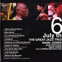 ★ 紙ジャケ,スーパーオーディオ盤, 名盤ピアノ・トリオ廃盤CD ★ The Great Jazz Trio ★ [ July 6th ] ★素晴らしいアルバムです。_画像3