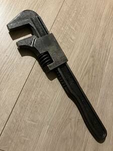 Vintage AUTO 11 Adjustable Pipe Monkey Wrench 11 Made In USA Auto 11 Engine ビンテージバイブレンチ