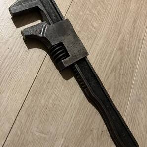 Vintage AUTO 11 Adjustable Pipe Monkey Wrench 11 Made In USA Auto 11 Engine ビンテージバイブレンチ