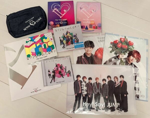 Hey! Say! JUMP LIVE TOUR SENSE or LOVE DVD Blu-ray CD