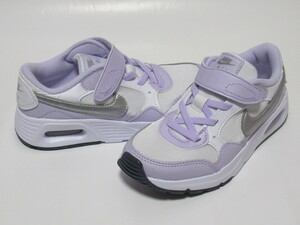 NIKE AIR MAX SC PSV パープル シルバー 20cm ナイキ エアマックス ベルクロ うす紫 マジックテープ CZ5356-113