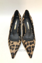 経堂) BRENTA ブレンタ 22AW 未使用 Leopard Pumps レオパードパンプス 38 定価￥53,900- アパルトモン扱_画像6