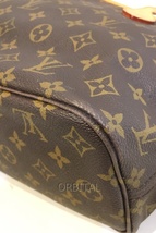 二子玉)ルイヴィトン LOUIS VUITTON モノグラム ネヴァーフルPM トートバッグ M40155 正規 ※使用感_画像9