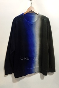 代官山)sacai サカイ 23-03176M Tie Dye Sweat Pullover タイダイ スウェットトレーナー ブルー×グレー サイズ2