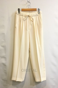 二子玉)Ron Herman ロンハーマン 未使用 Recycle Polyester Tuck Pants 定価34,100円 3910600146 タックパンツ レディース XS