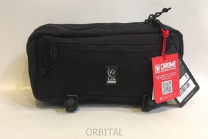 二子玉)CHROME クローム 極美品 MINI KADET SLING BAG ミニカデットスリングバッグ BG321 ブラック 黒 定価9,900円