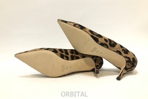 経堂) BRENTA ブレンタ 22AW 未使用 Leopard Pumps レオパードパンプス 38 定価￥53,900- アパルトモン扱_画像5