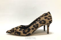 経堂) BRENTA ブレンタ 22AW 未使用 Leopard Pumps レオパードパンプス 38 定価￥53,900- アパルトモン扱_画像3